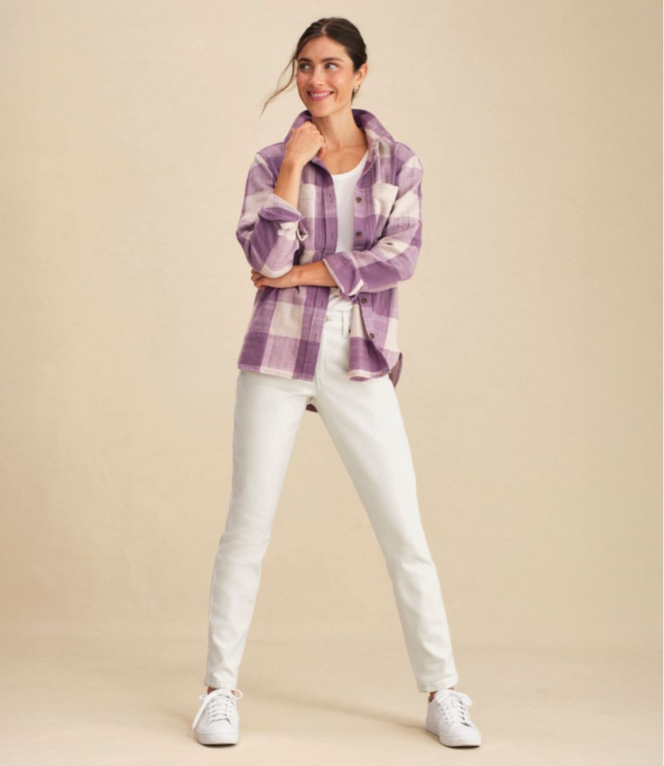 Women's BeanFlex®Jeans, High-Rise Slim-Leg Ankle Color | L.L.Bean