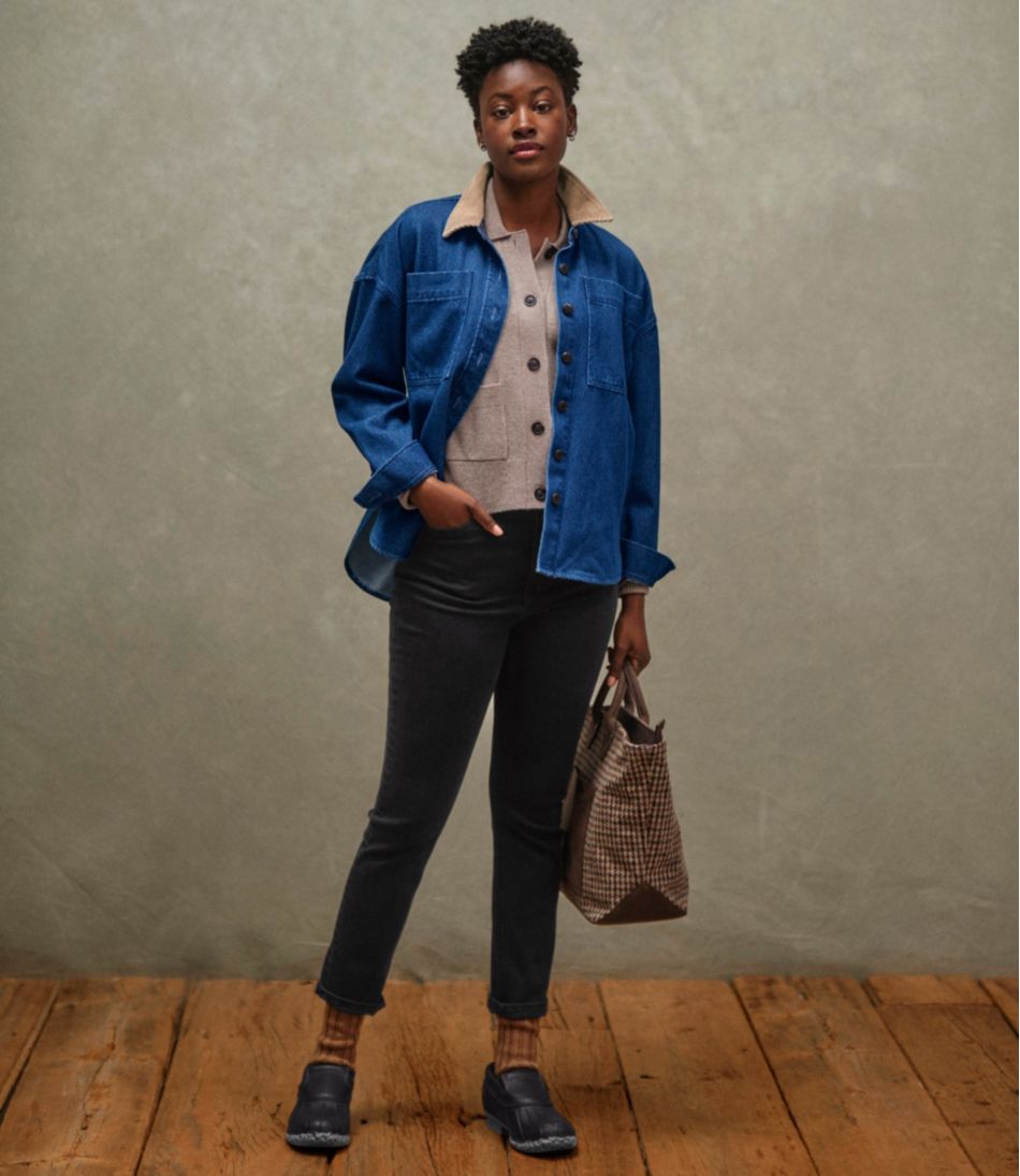 Women's Signature Super Stretch Jeans, High-Rise Skinny-Leg Ankle | L.L.Bean