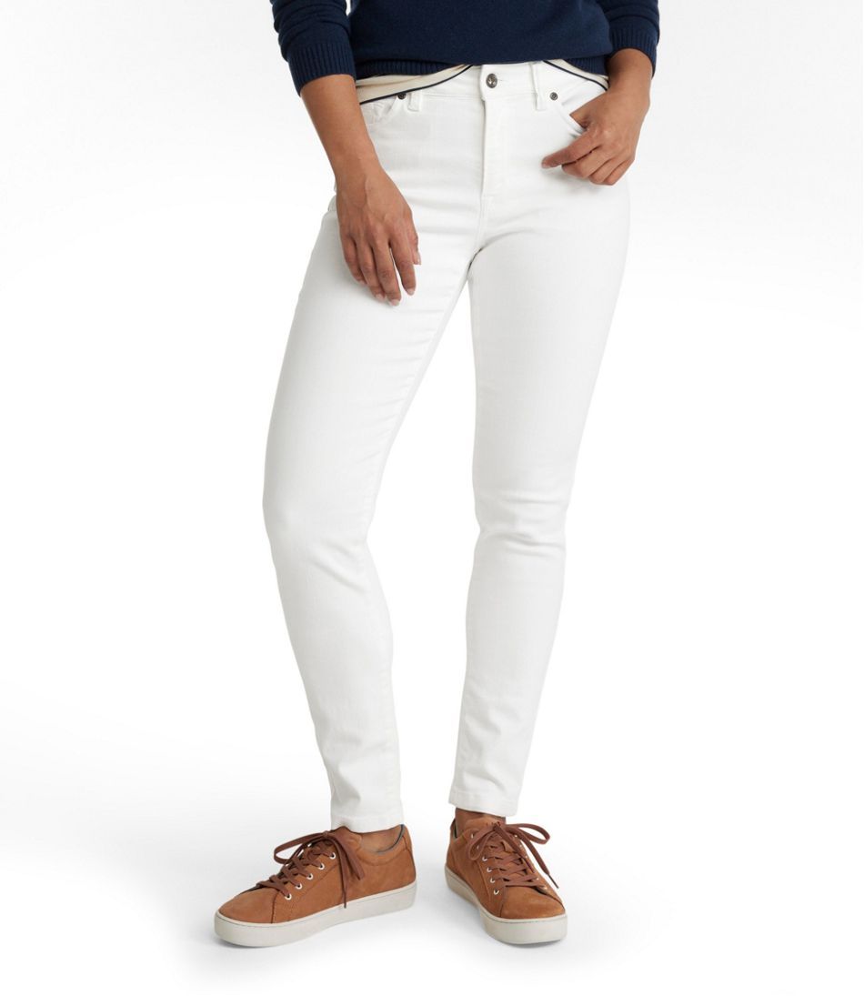 Women's True Shape Jeans, High-Rise Skinny-Leg Colors | L.L.Bean