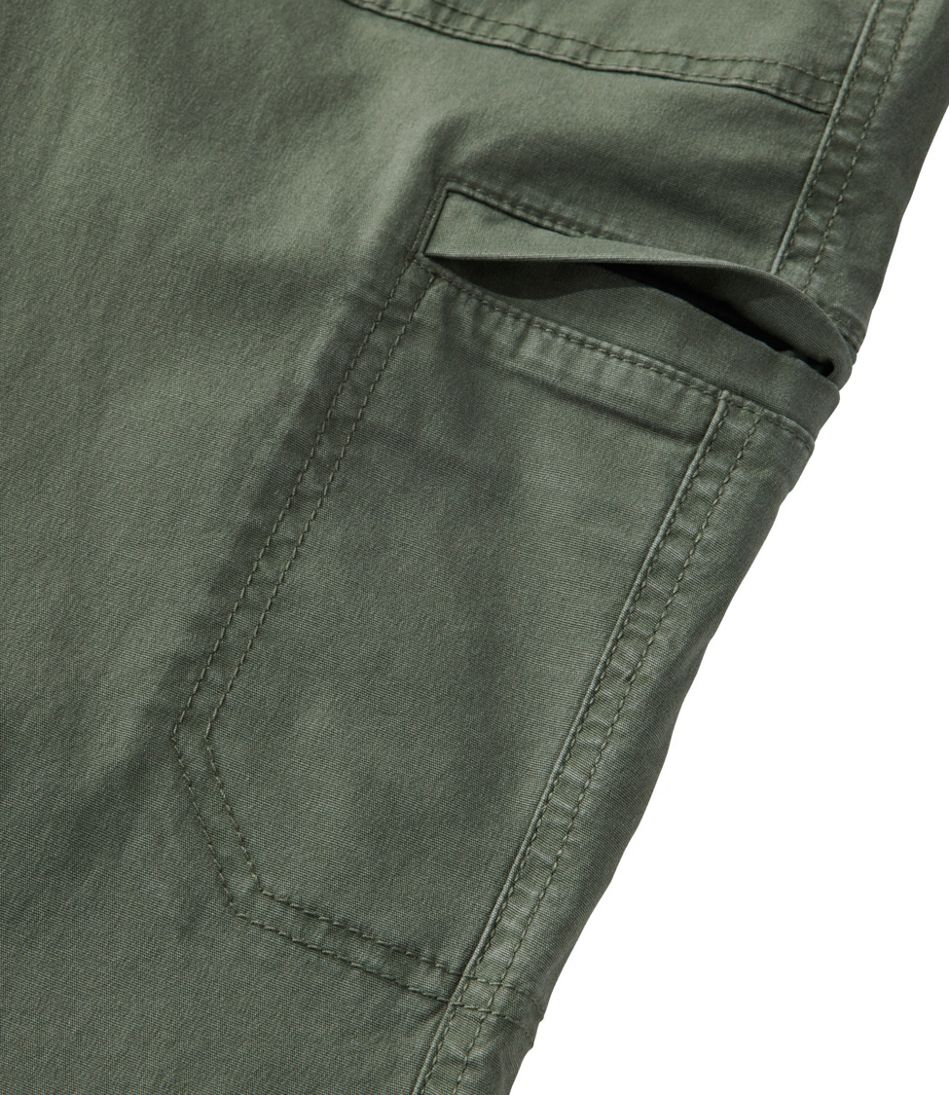 Women's 207 Vintage Cotton Canvas Pants, Mid-Rise Straight-Leg Cargo | L.L.Bean