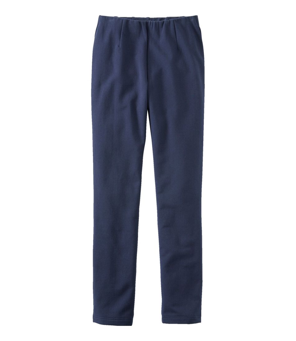 Women's Perfect Fit Pants, Fleece-Backed Slim-Leg | L.L.Bean