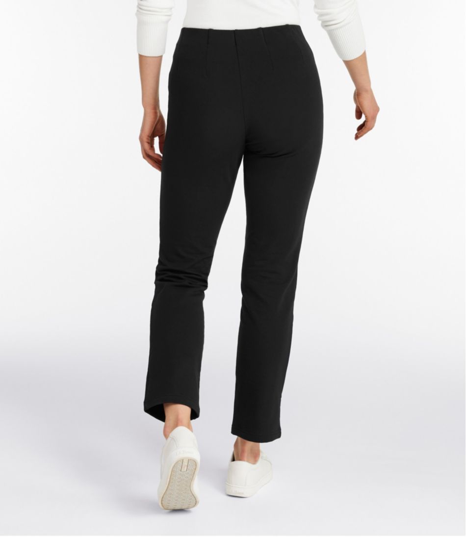 Women's Perfect Fit Pants, Fleece-Backed Slim-Leg | L.L.Bean