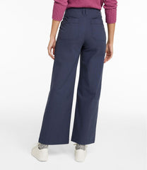Women's 207 Vintage Cotton Canvas Pants, High-Rise Wide-Leg | L.L.Bean