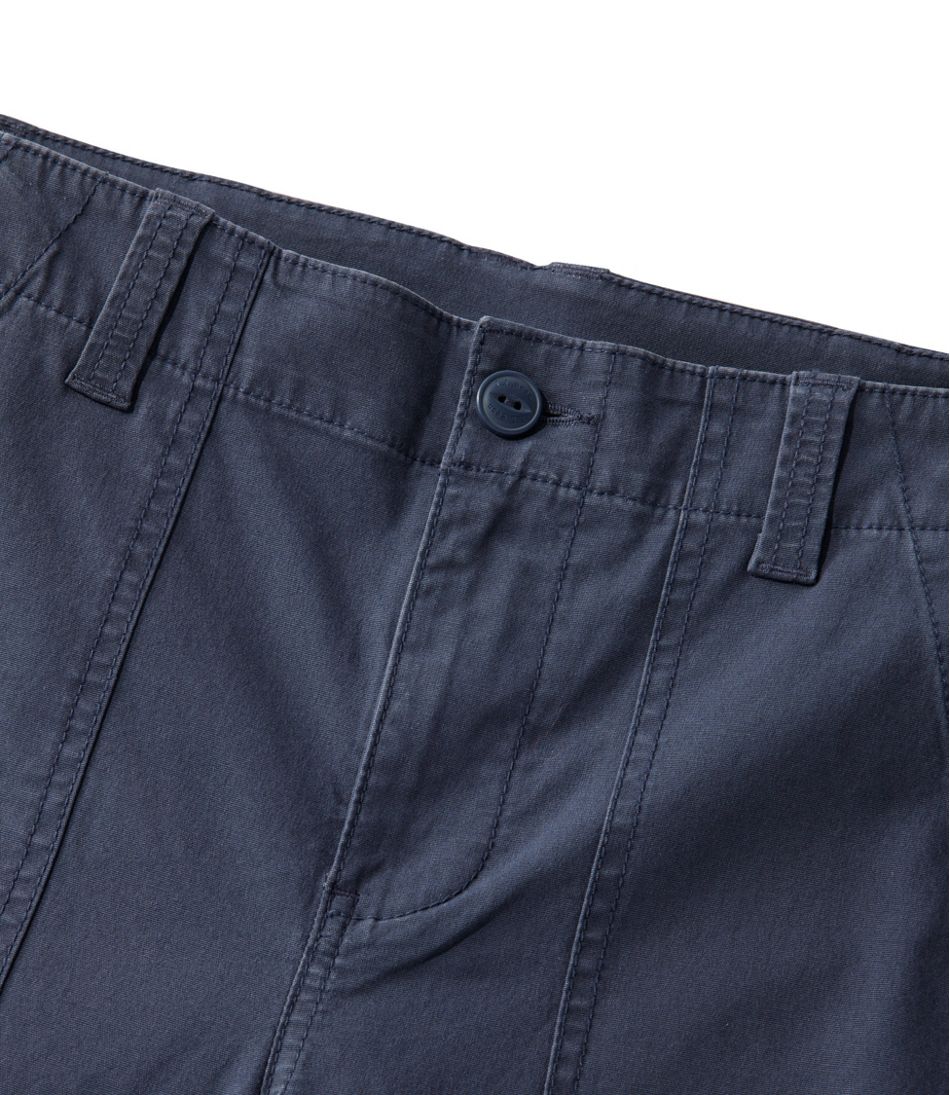 Women's 207 Vintage Cotton Canvas Pants, High-Rise Wide-Leg | L.L.Bean