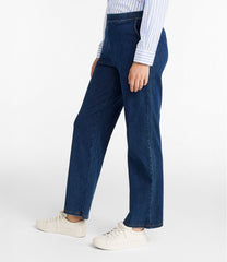 Women's Perfect Fit Pants, Denim Straight-Leg | L.L.Bean