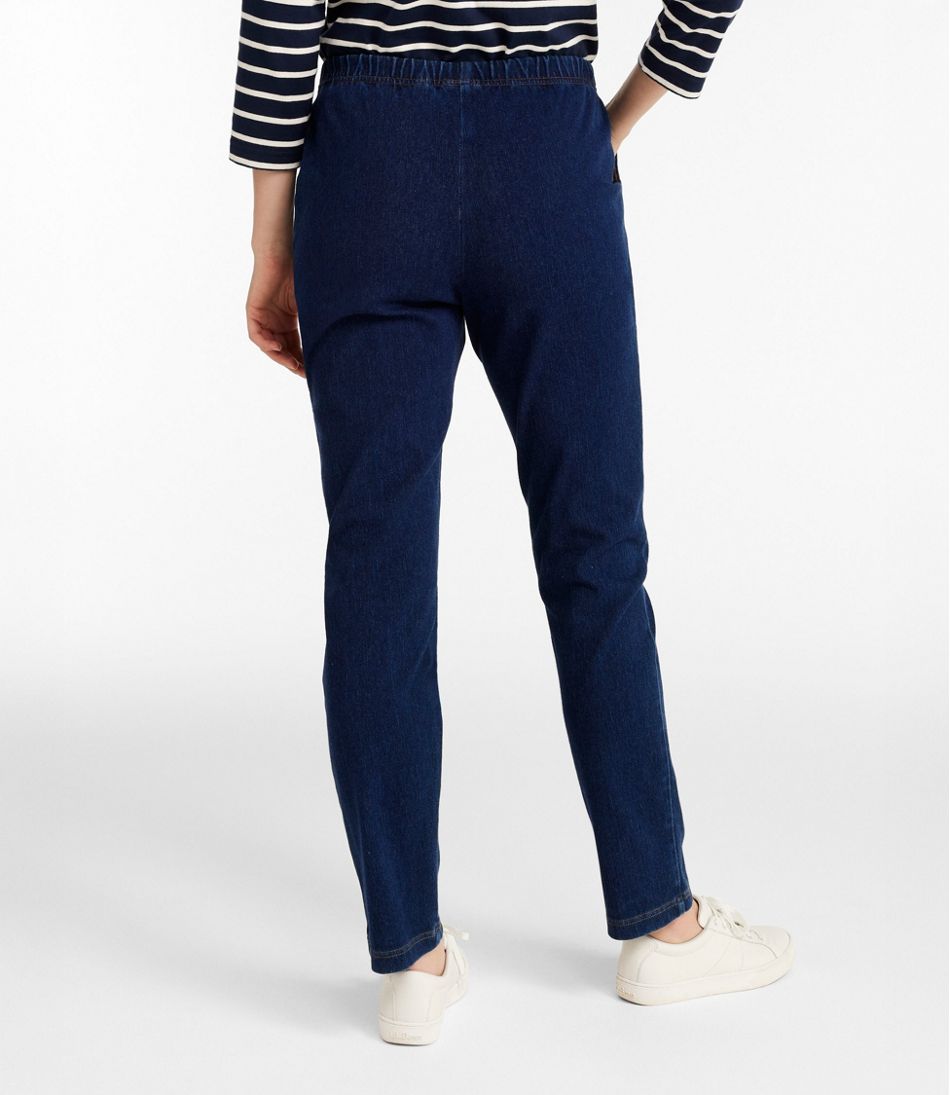 Women's Perfect Fit Pants, Denim Original Tapered Leg | L.L.Bean