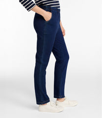 Women's Perfect Fit Pants, Denim Original Tapered Leg | L.L.Bean