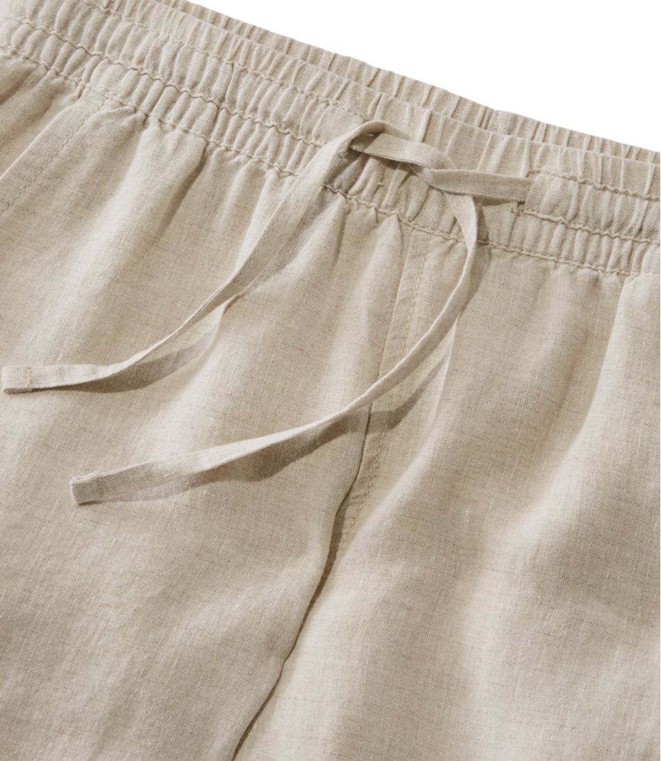 Women's Premium Washable Linen Pull-On Pants | L.L.Bean