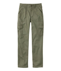 Women's Comfort Stretch Pants, Mid-Rise Straight-Leg Cargo | L.L.Bean