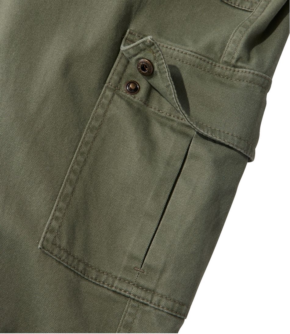 Women's Comfort Stretch Pants, Mid-Rise Straight-Leg Cargo | L.L.Bean