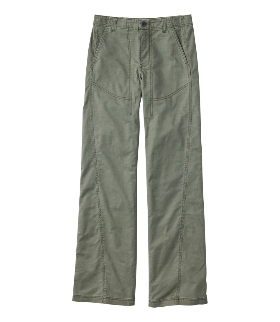 Women's Signature Utility Pants, High-Rise Wide-Leg | L.L.Bean