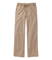 Lakewashed Pull-on Chinos, Mid-Rise Wide-Leg | L.L.Bean