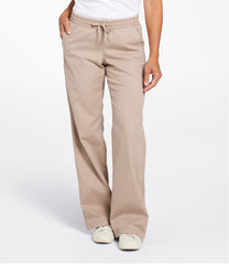 Lakewashed Pull-on Chinos, Mid-Rise Wide-Leg | L.L.Bean