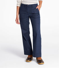 Women's Signature Utility Pants, Mid-Rise Wide-Leg Ankle-Length | L.L.Bean