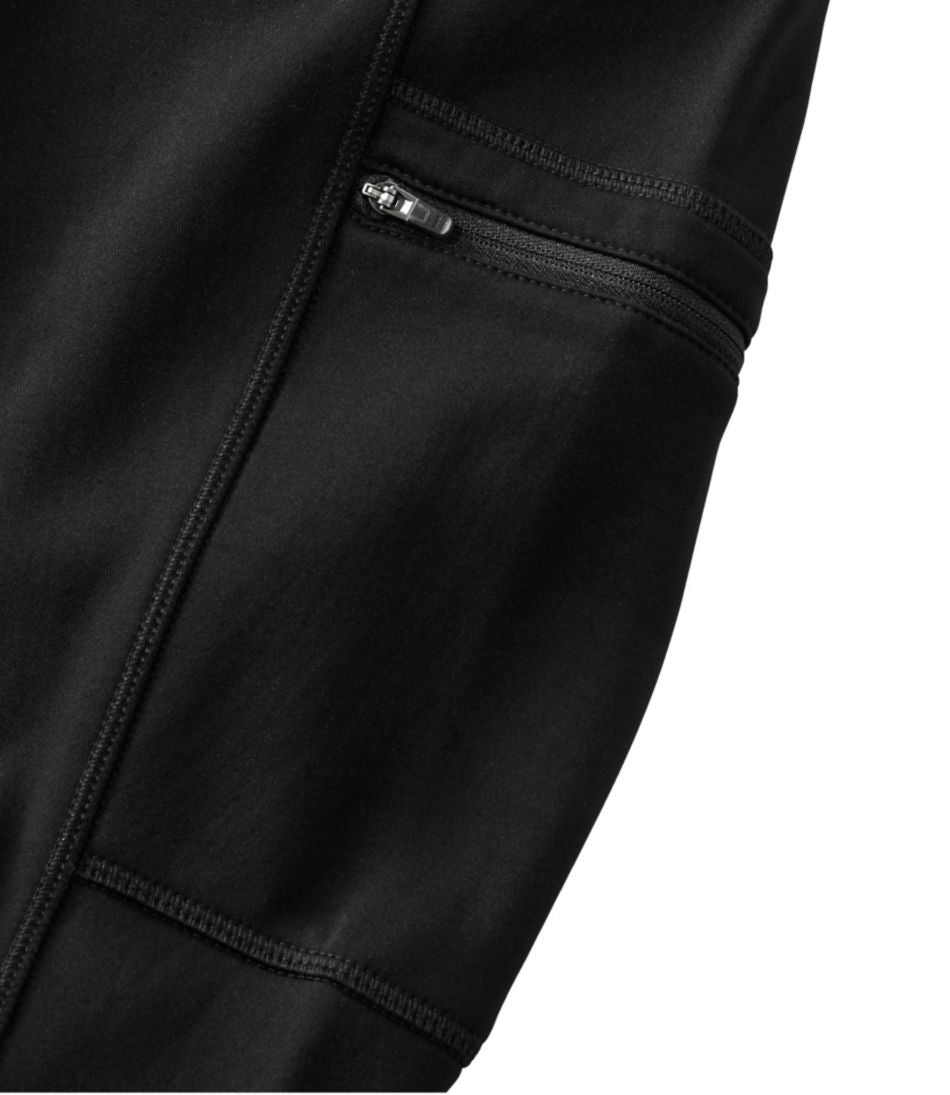 Women's PrimaLoft ThermaStretch Fleece Pocket Tights, Mid-Rise | L.L.Bean