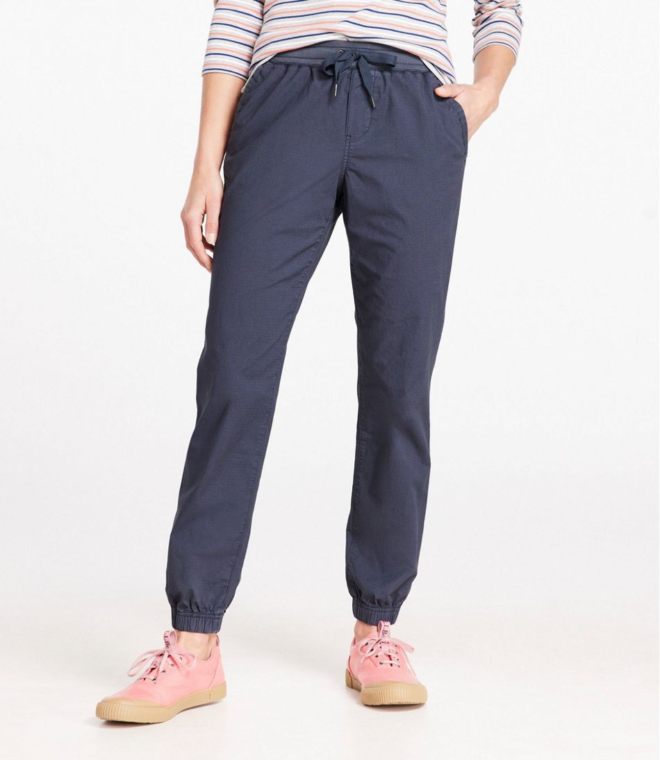 Women's Stretch Ripstop Pull-On Pants, Slim-Leg Jogger | L.L.Bean