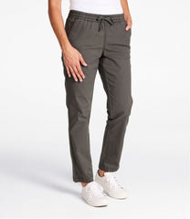 Women's Lakewashed Chino Pants, Mid-Rise Pull-On Ankle | L.L.Bean