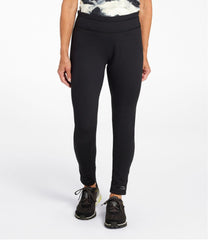 Women's PrimaLoft ThermaStretch Fleece Tights, Mid-Rise | L.L.Bean