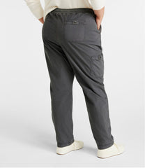 Women's Stretch Ripstop Pull-On Pants, Slim-Leg Fleece-Lined | L.L.Bean