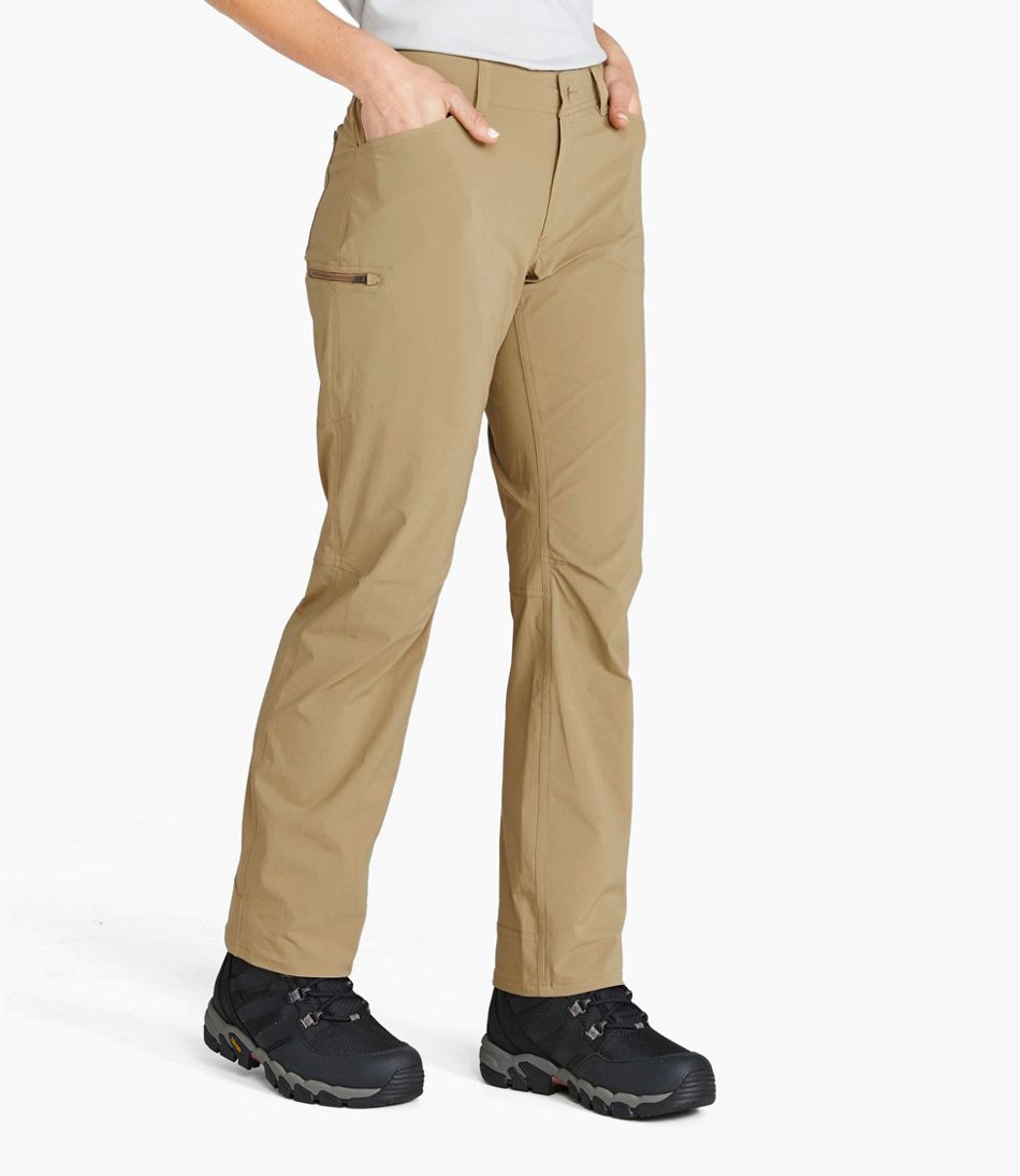 Women's No Fly Zone Pants, Mid-Rise | L.L.Bean