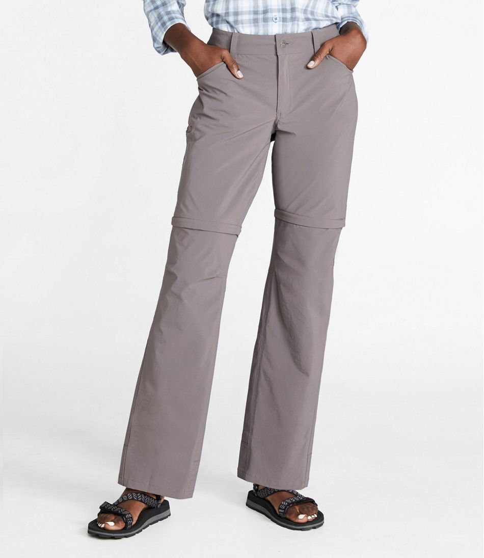 Women's No Fly Zone Zip-Off Pants, Mid-Rise | L.L.Bean