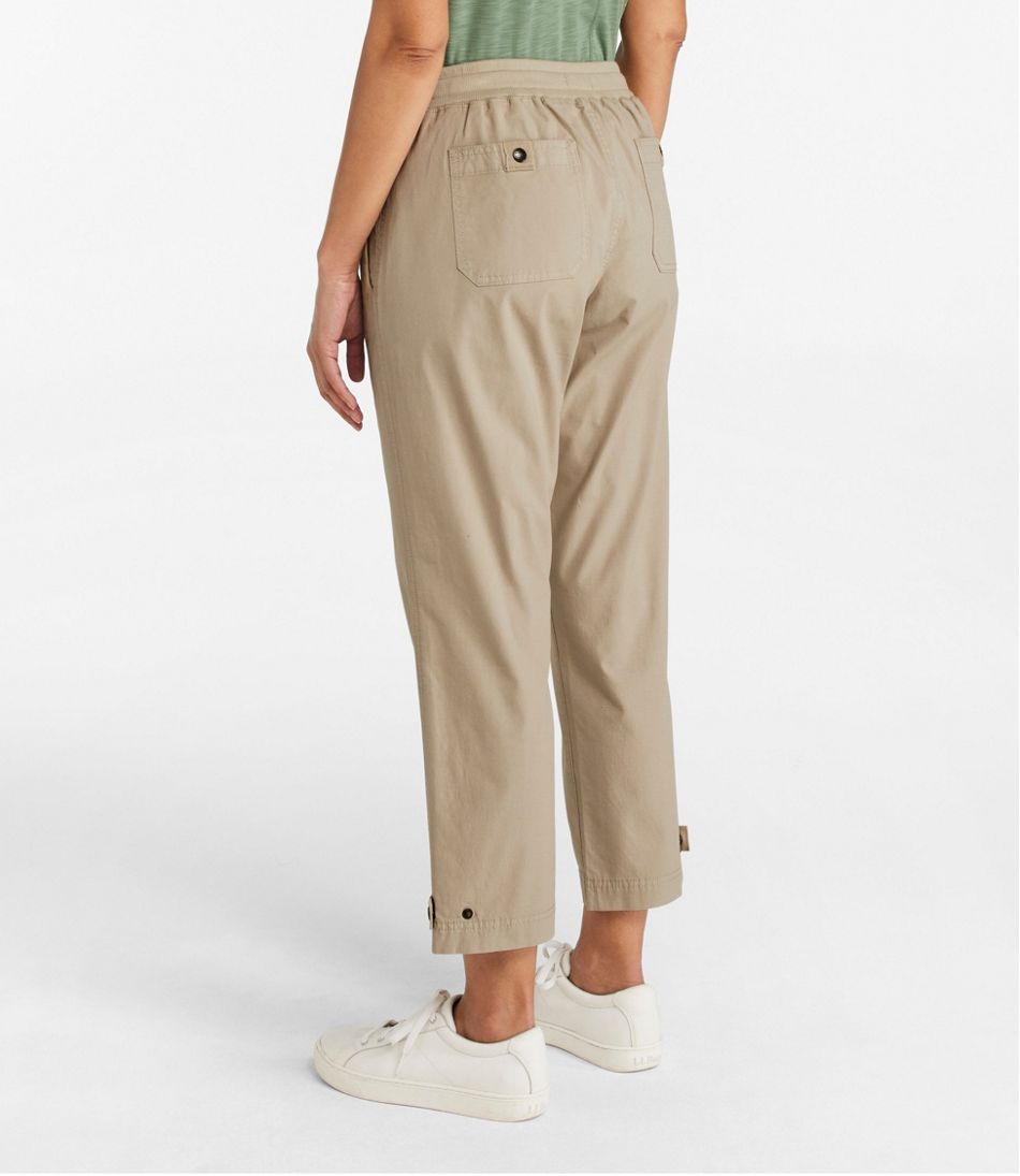 Women's Stretch Ripstop Pull-On Capri Pants, Slim-Leg | L.L.Bean