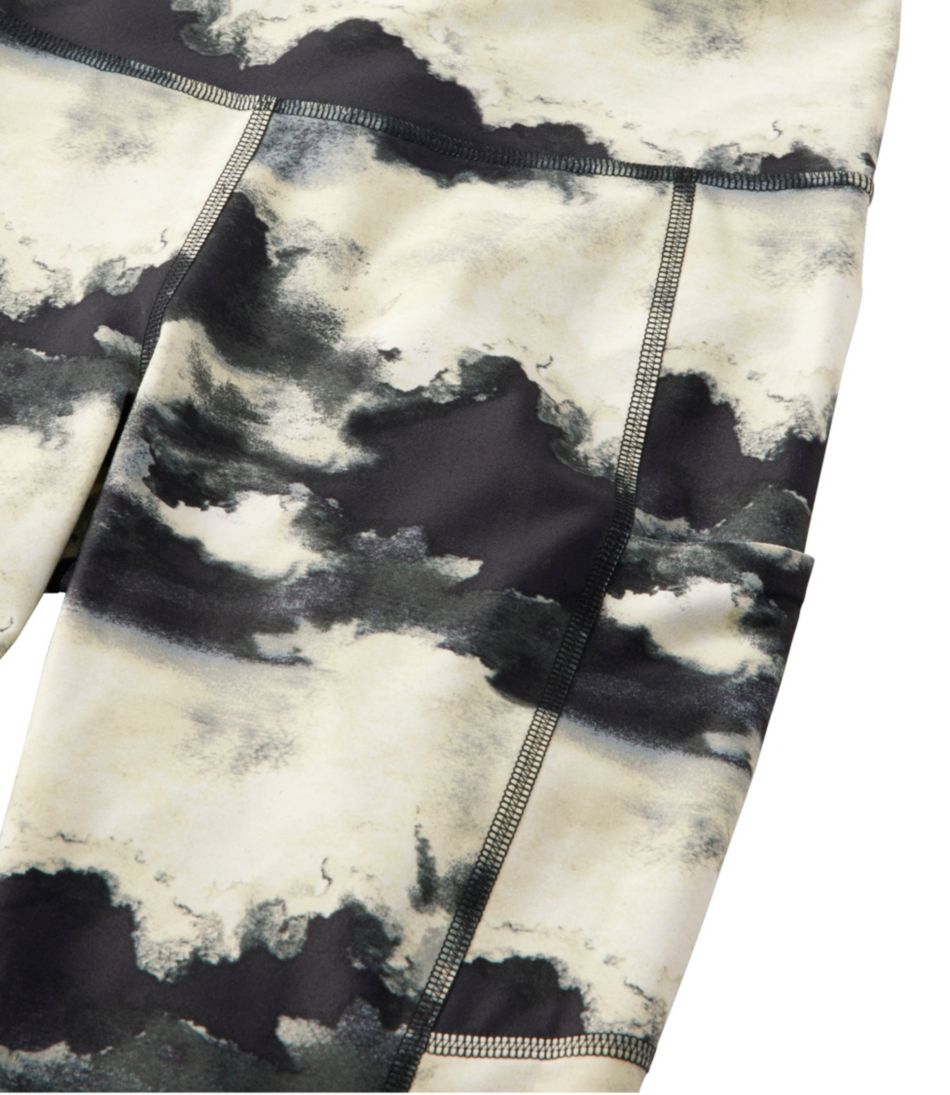 Women's Everyday Performance 7/8 Leggings, High-Rise Pocket Print | L.L.Bean