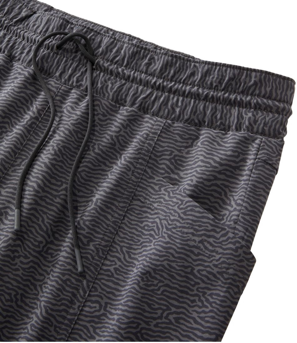 Women's VentureStretch Woven Ankle Pants, Mid-Rise Print | L.L.Bean