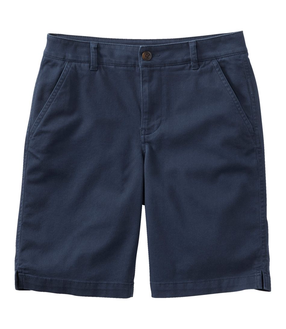 Women's Comfort Stretch Shorts, Chino Bermudas 9" | L.L.Bean