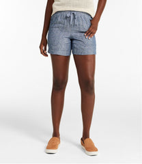Women's Premium Washable Linen Shorts, Mid-Rise 6" | L.L.Bean