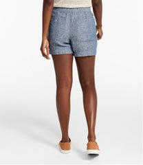 Women's Premium Washable Linen Shorts, Mid-Rise 6" | L.L.Bean