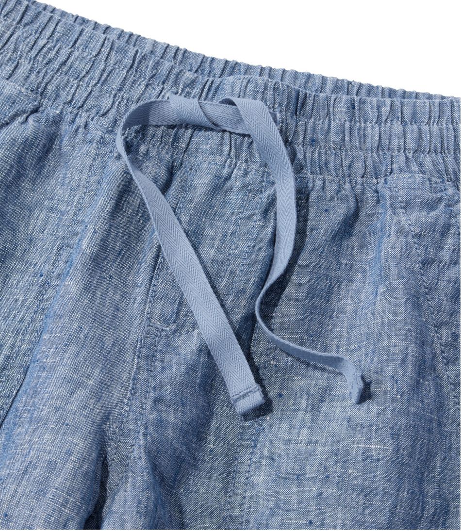 Women's Premium Washable Linen Shorts, Mid-Rise 6" | L.L.Bean