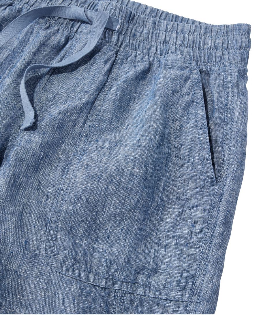 Women's Premium Washable Linen Shorts, Mid-Rise 6" | L.L.Bean