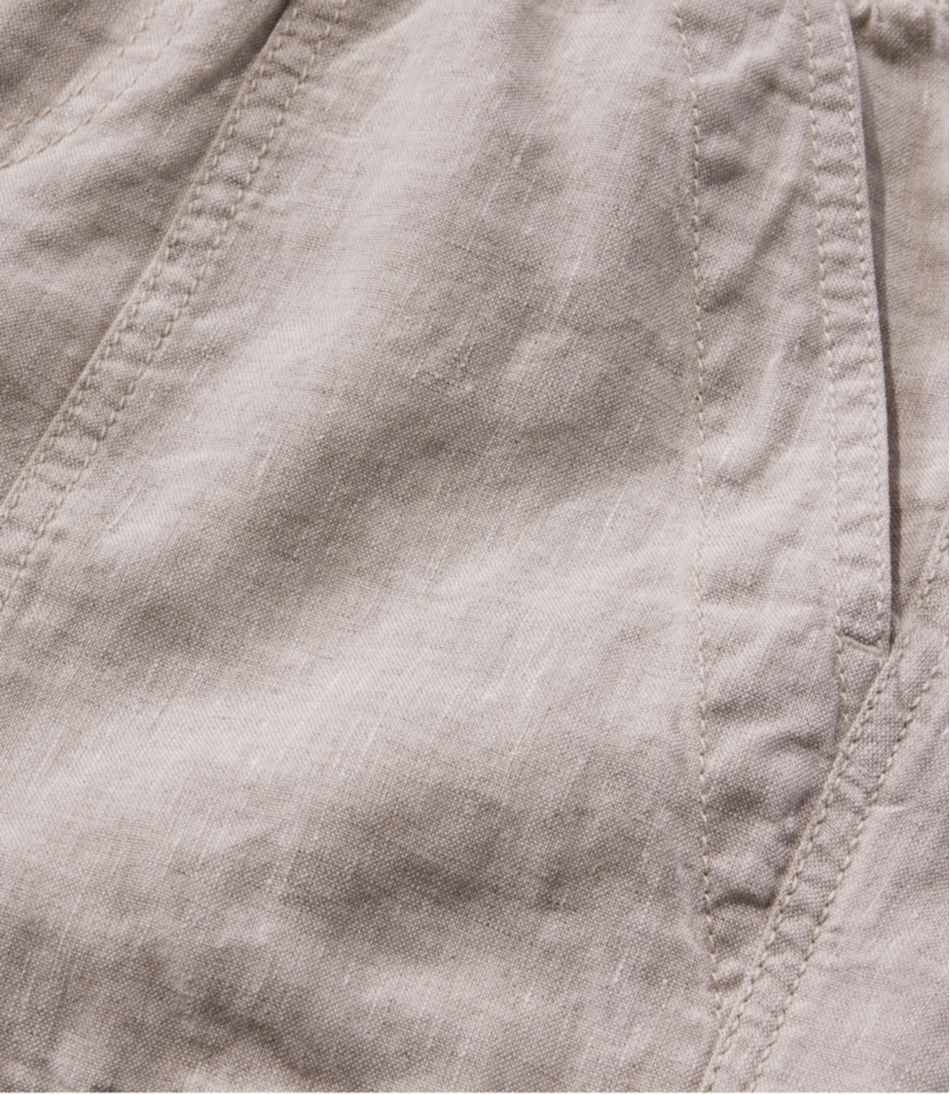Women's Premium Washable Linen Shorts, Mid-Rise 6" | L.L.Bean