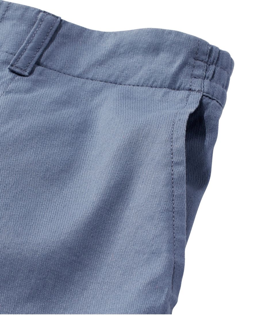 Women's Comfort Stretch Cotton/Linen Shorts, High-Rise 7" | L.L.Bean