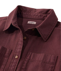 Women's L.L. Bean Heritage Washed Denim Shirt Dress, Garment-Dye | L.L.Bean