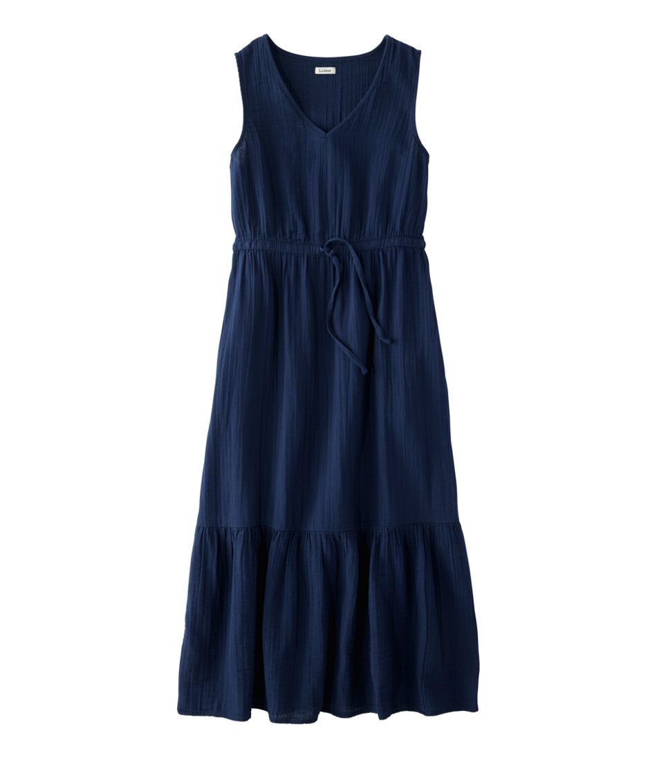 Women's Cloud Gauze Midi Dress | L.L.Bean