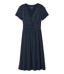 Women's Summer Knit Dress, Short-Sleeve Print | L.L.Bean