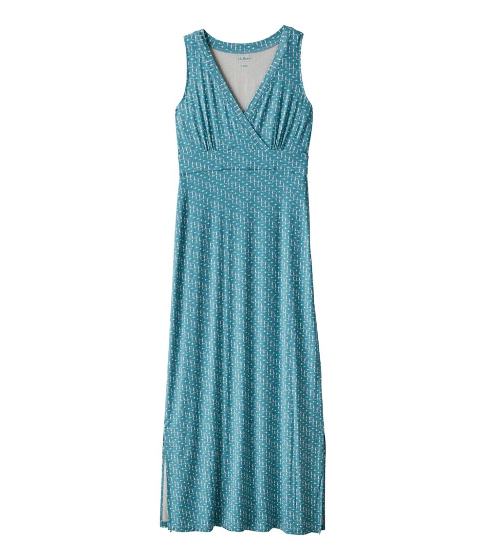 Women's Summer Knit Maxi Dress, Print | L.L.Bean