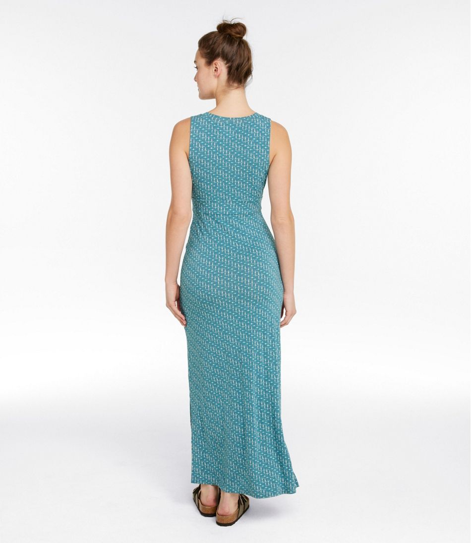 Women's Summer Knit Maxi Dress, Print | L.L.Bean
