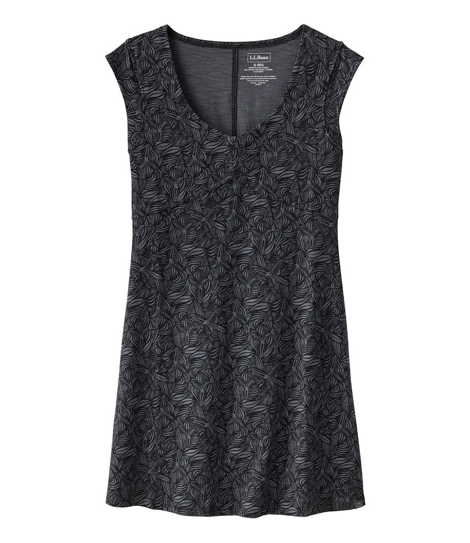 Midnight Black Botanical,X-Small