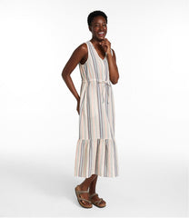 Women's Cloud Gauze Midi Dress, Stripe | L.L.Bean