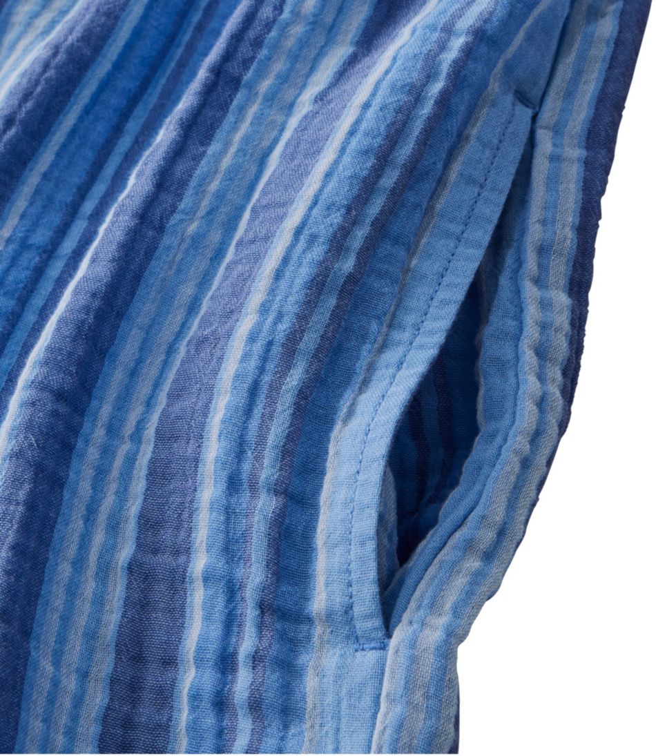 Women's Cloud Gauze Short-Sleeve Shift Dress, Stripe | L.L.Bean