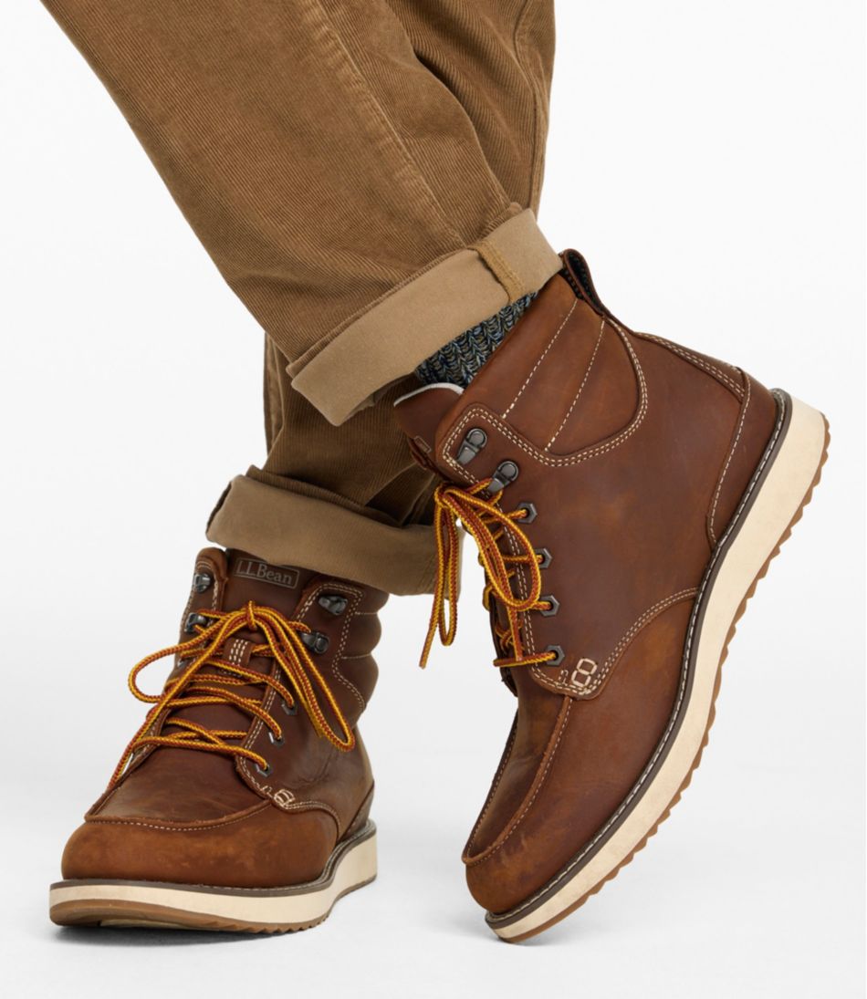 Men's Stonington Boots, Moc-Toe | L.L.Bean