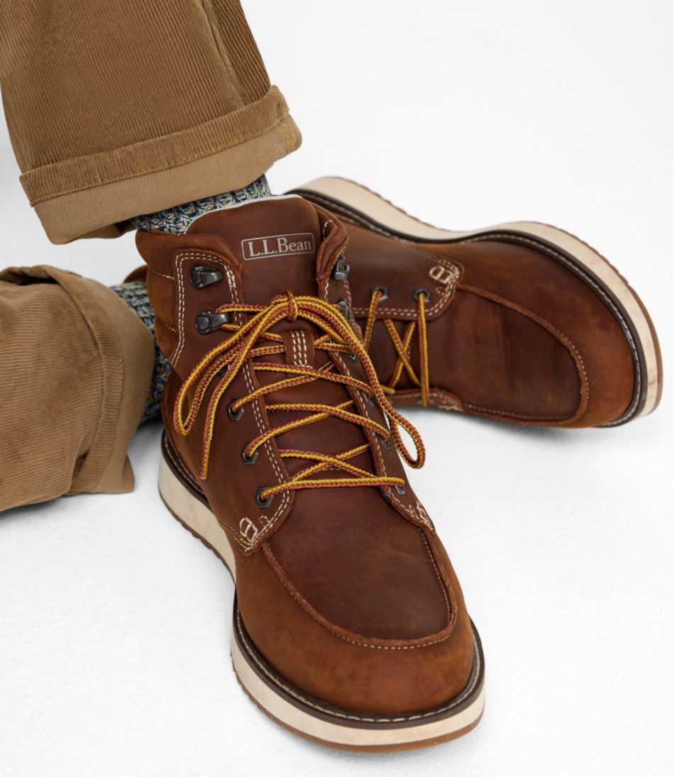 Men's Stonington Boots, Moc-Toe | L.L.Bean