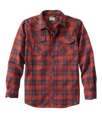 Men's Katahdin Performance Flannel Shirt, Slightly Fitted | L.L.Bean