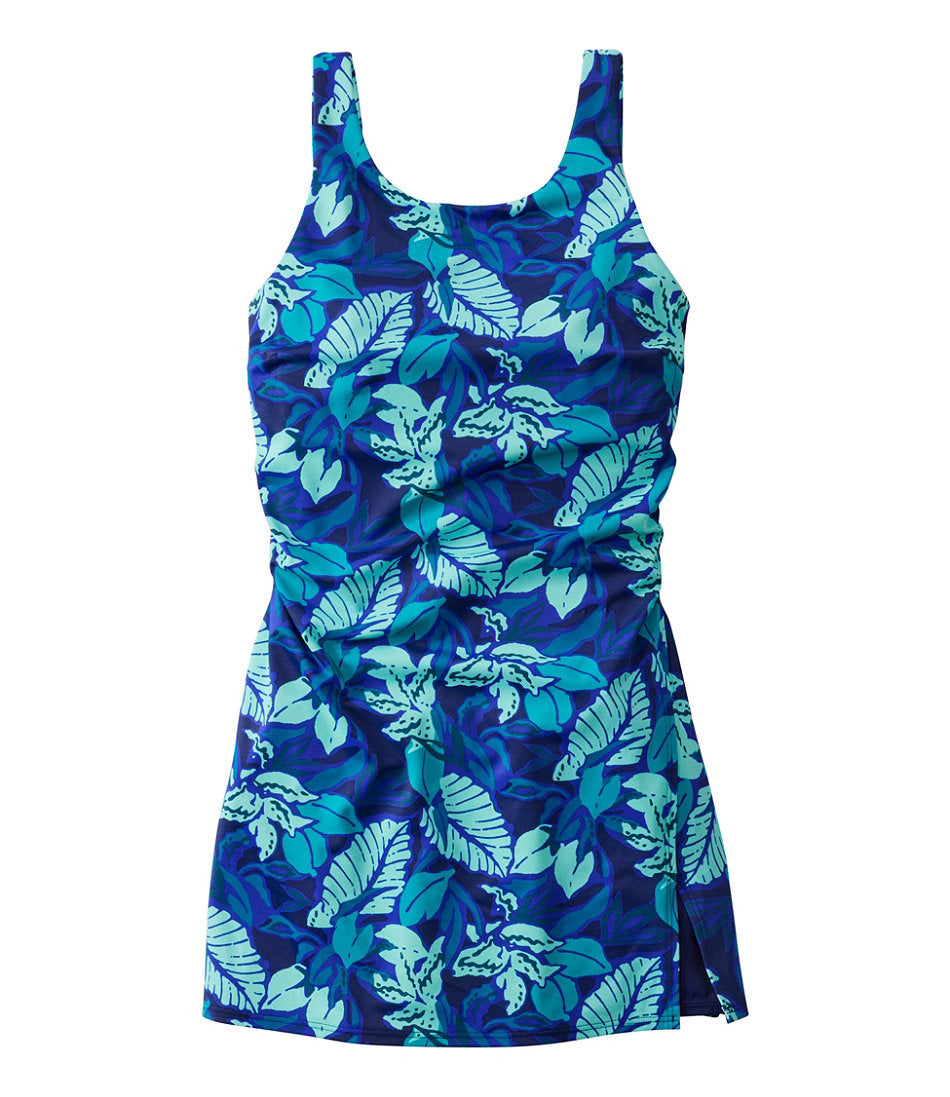Darkest Navy Tropical Floral,4