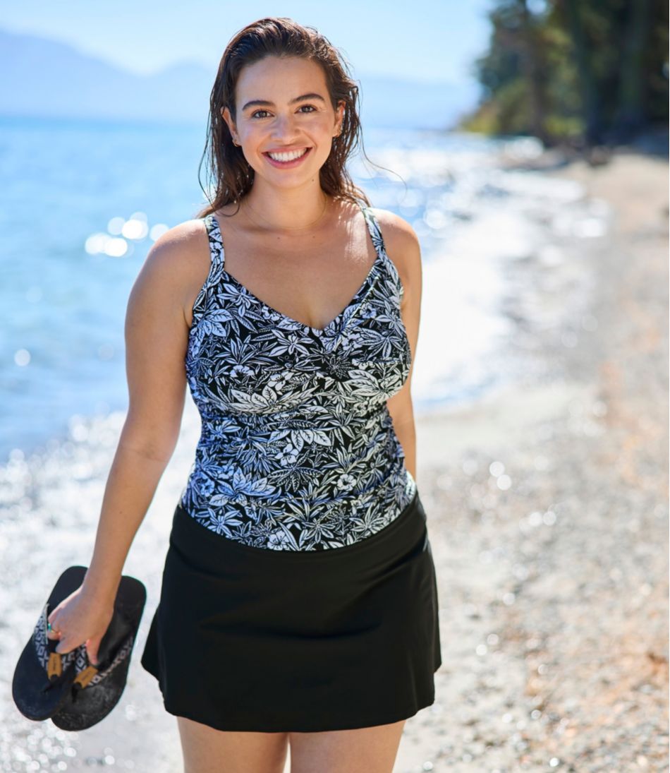 Women's Shaping Swimwear, Swim Skirt | L.L.Bean