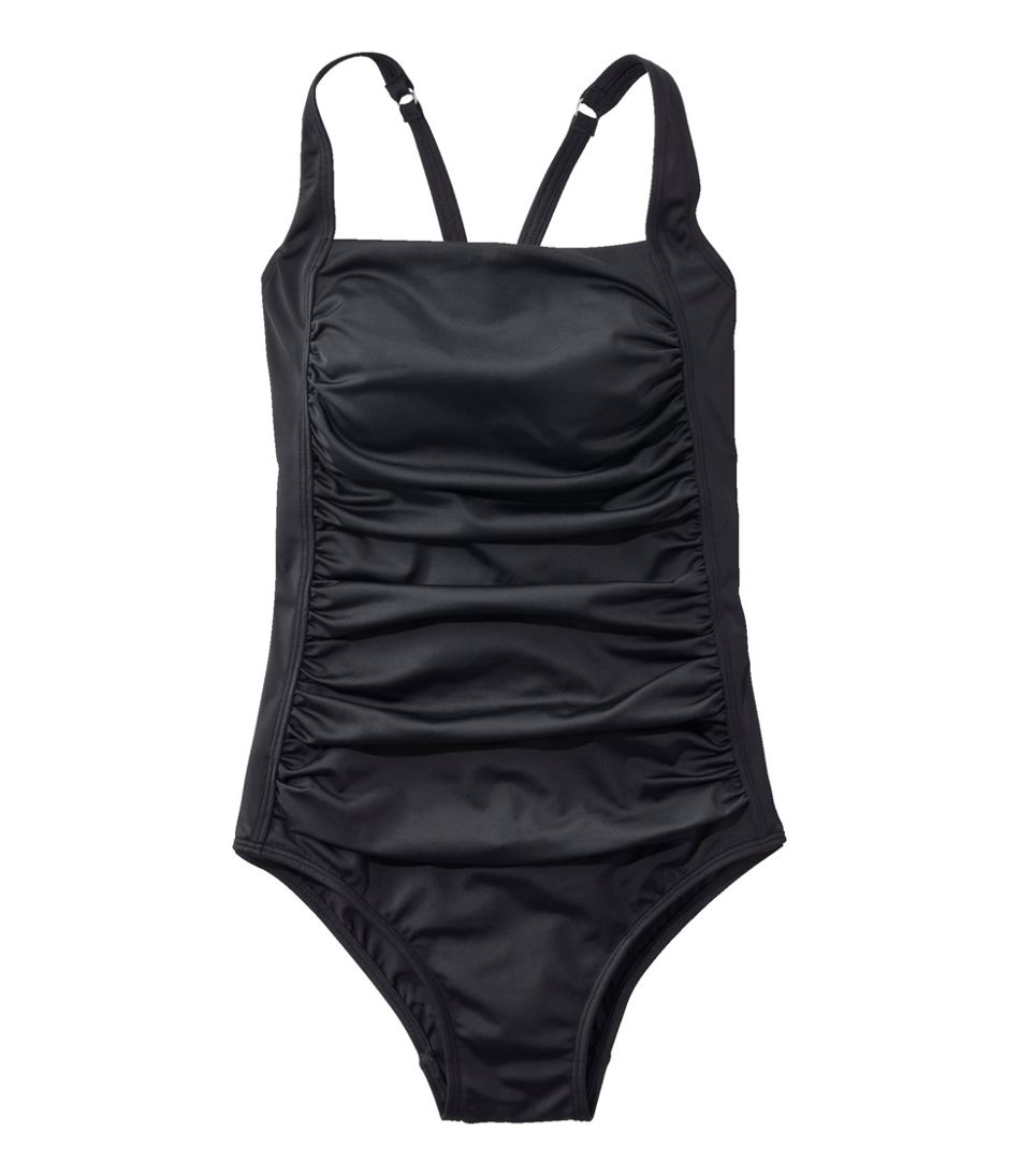 Women's BeanSport Swimwear, Squareneck Tanksuit | L.L.Bean