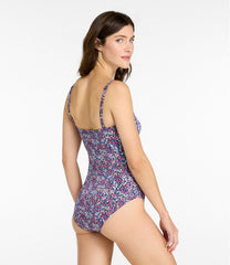 Women's Coastal Essentials Swimwear, Bandeau Tanksuit Print | L.L.Bean
